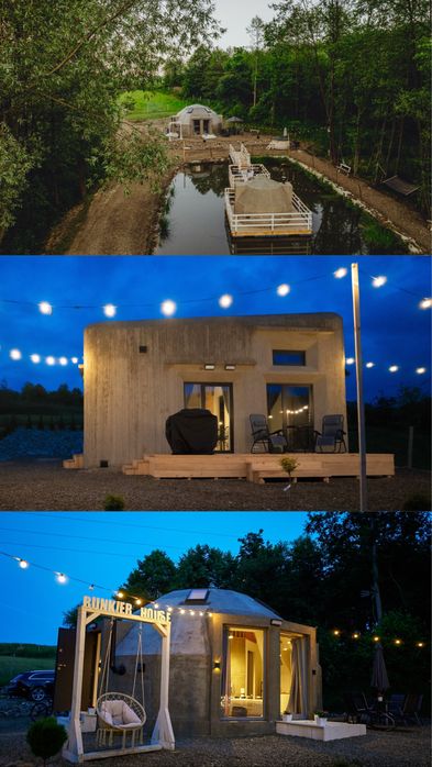 Domek Bunkier House Bastion/Apokalips jacuzzi sauna SPA podkarpackie