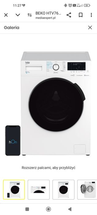 Pralko-suszarka Beko