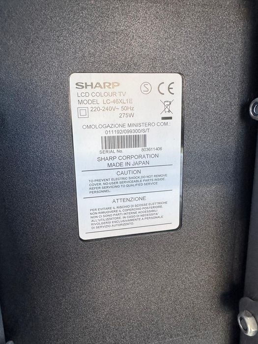 Telewizory LCD Sharp LC- 46XL1E
