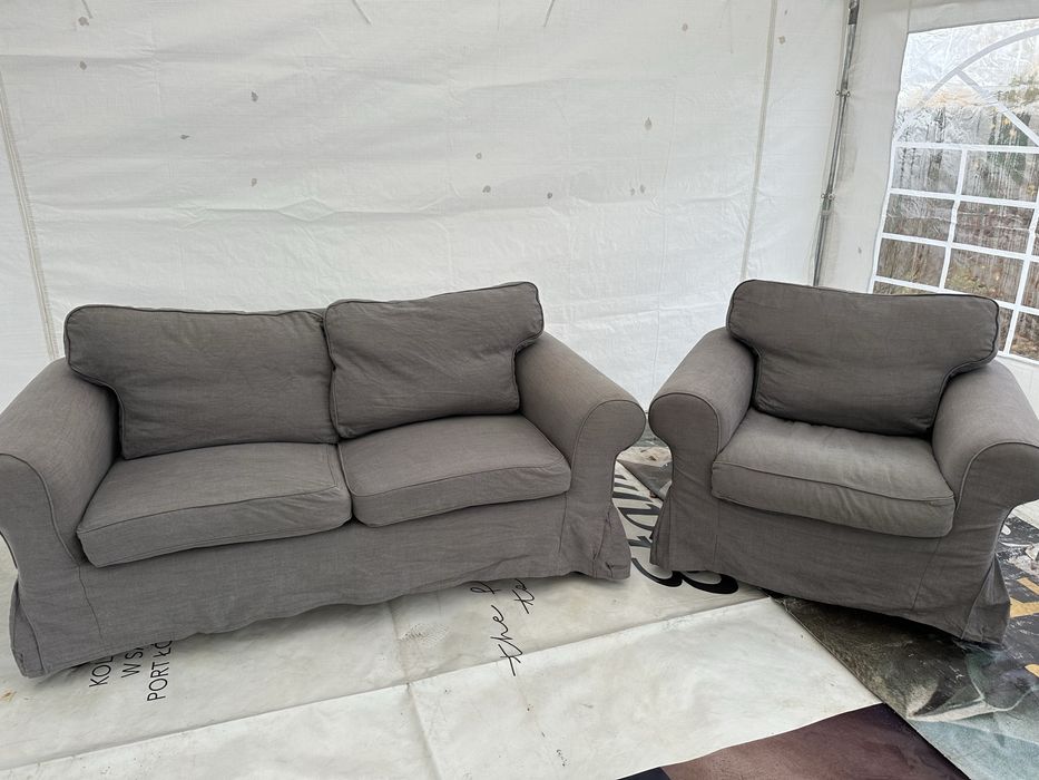 Sofa Ektorp oraz Fotel