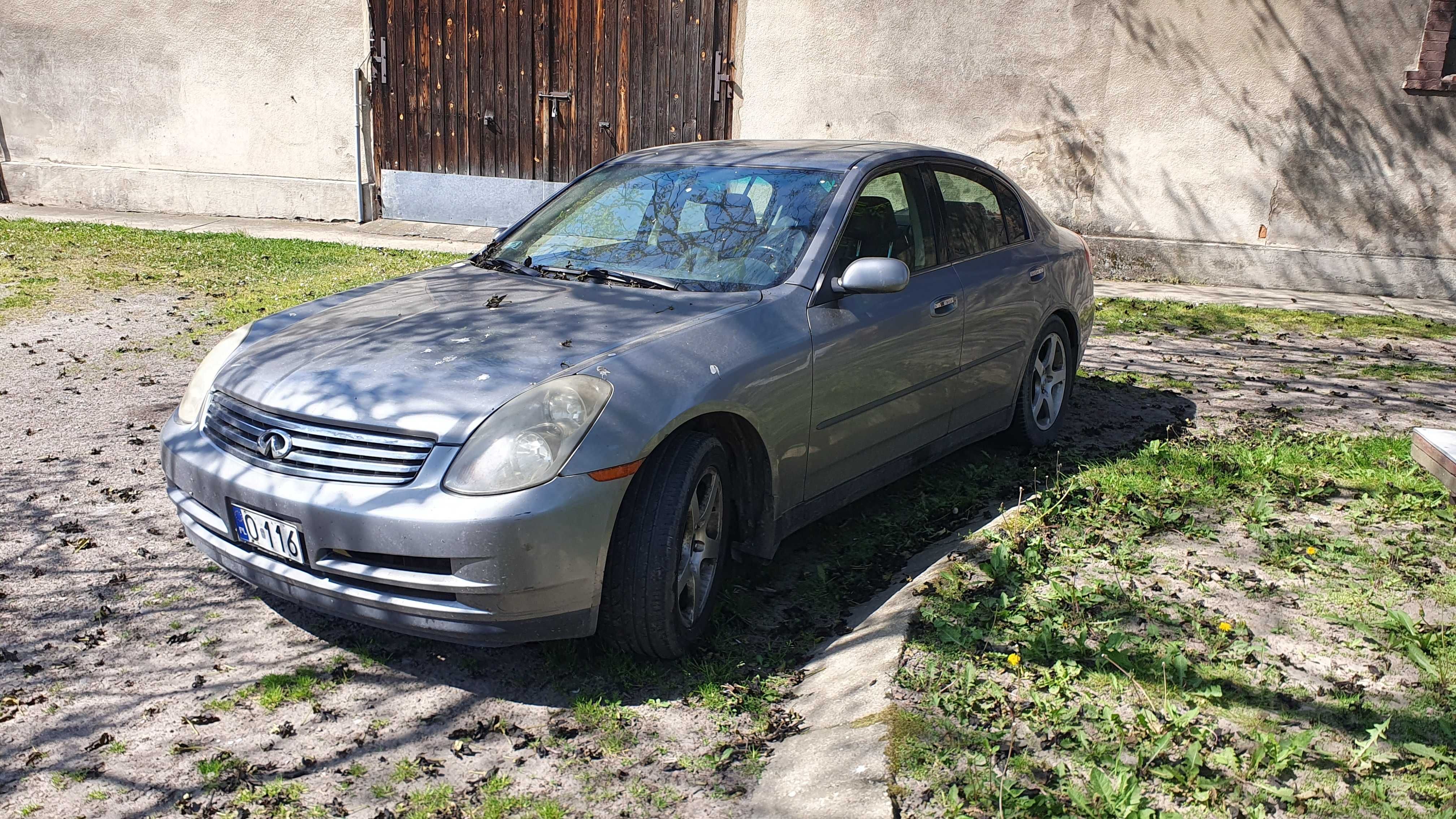 Infiniti G35 uszkodzony :/