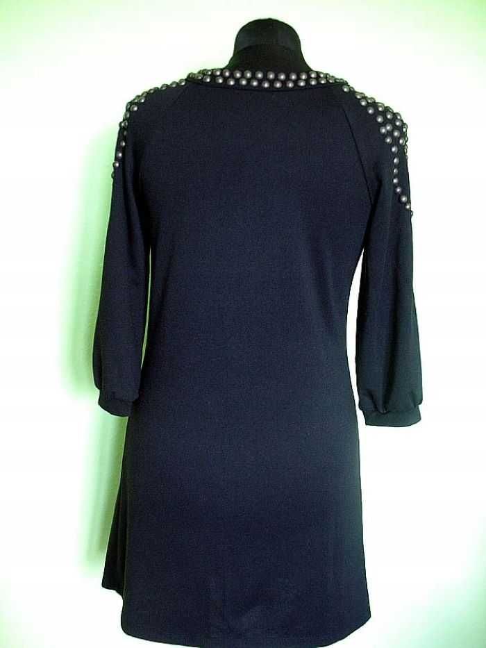Sukienka - Mini - czarna - 36 S - biust 86 cm