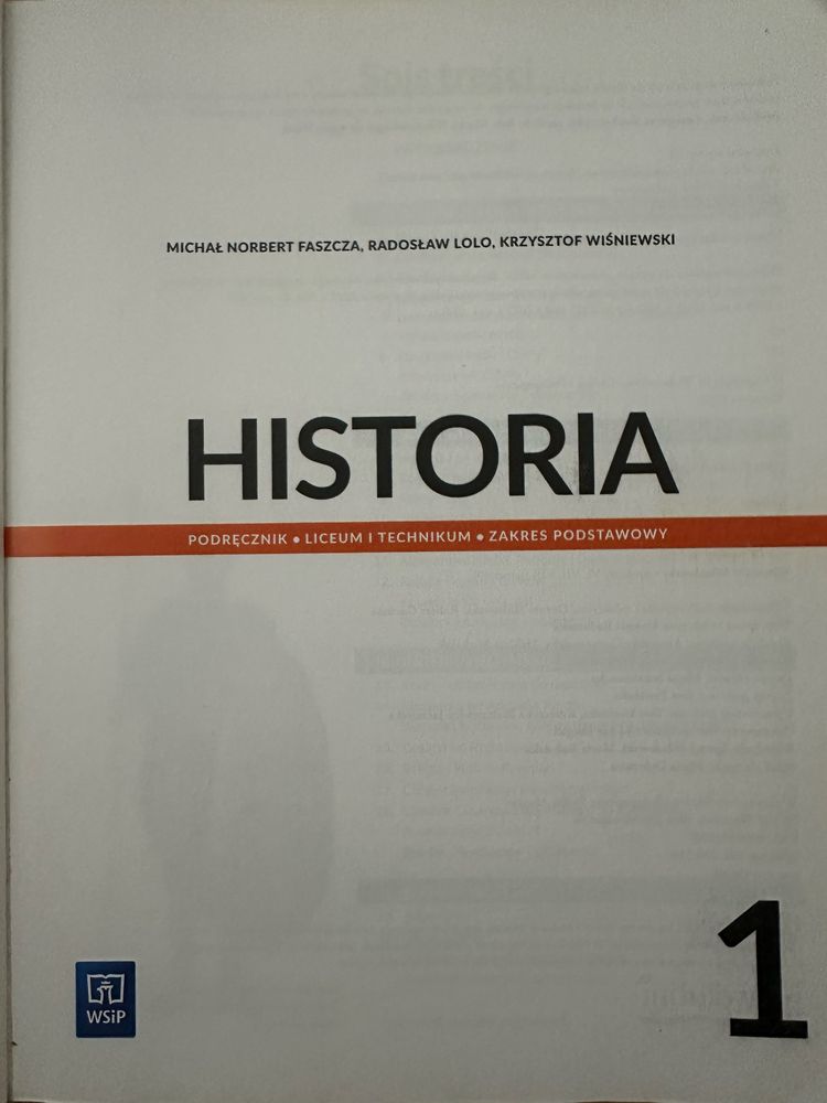Historia 1 Nowa edycja WSiP