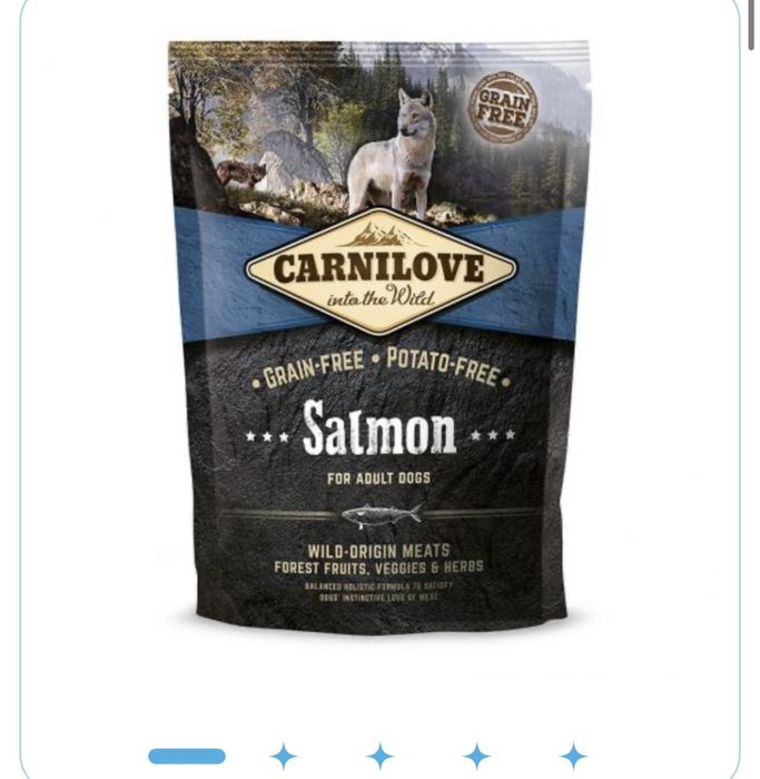 Carnilove Salmon для дорослих собак всіх порід, лосось, 1,5 кг