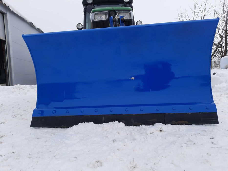 Pług Spych Zgarniacz do śniegu kiszonki obornika paszy 2,5M