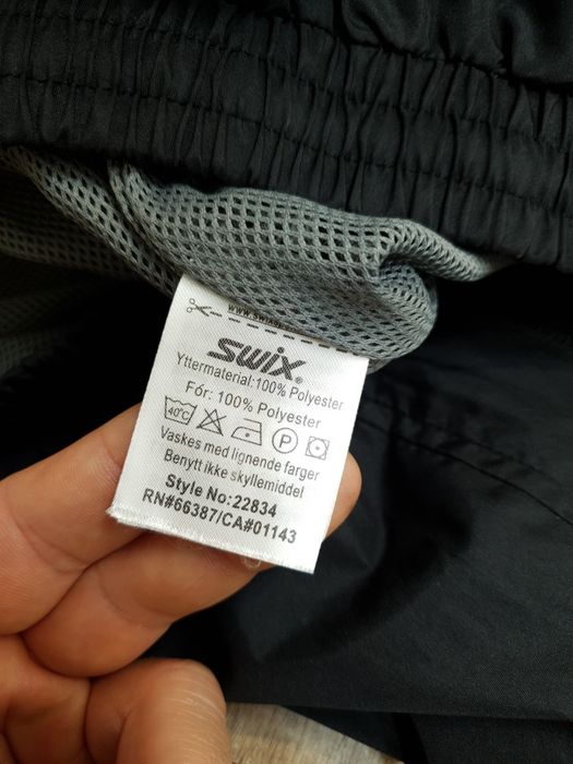 Spodnie typu szelest Swix męskie S damskie M