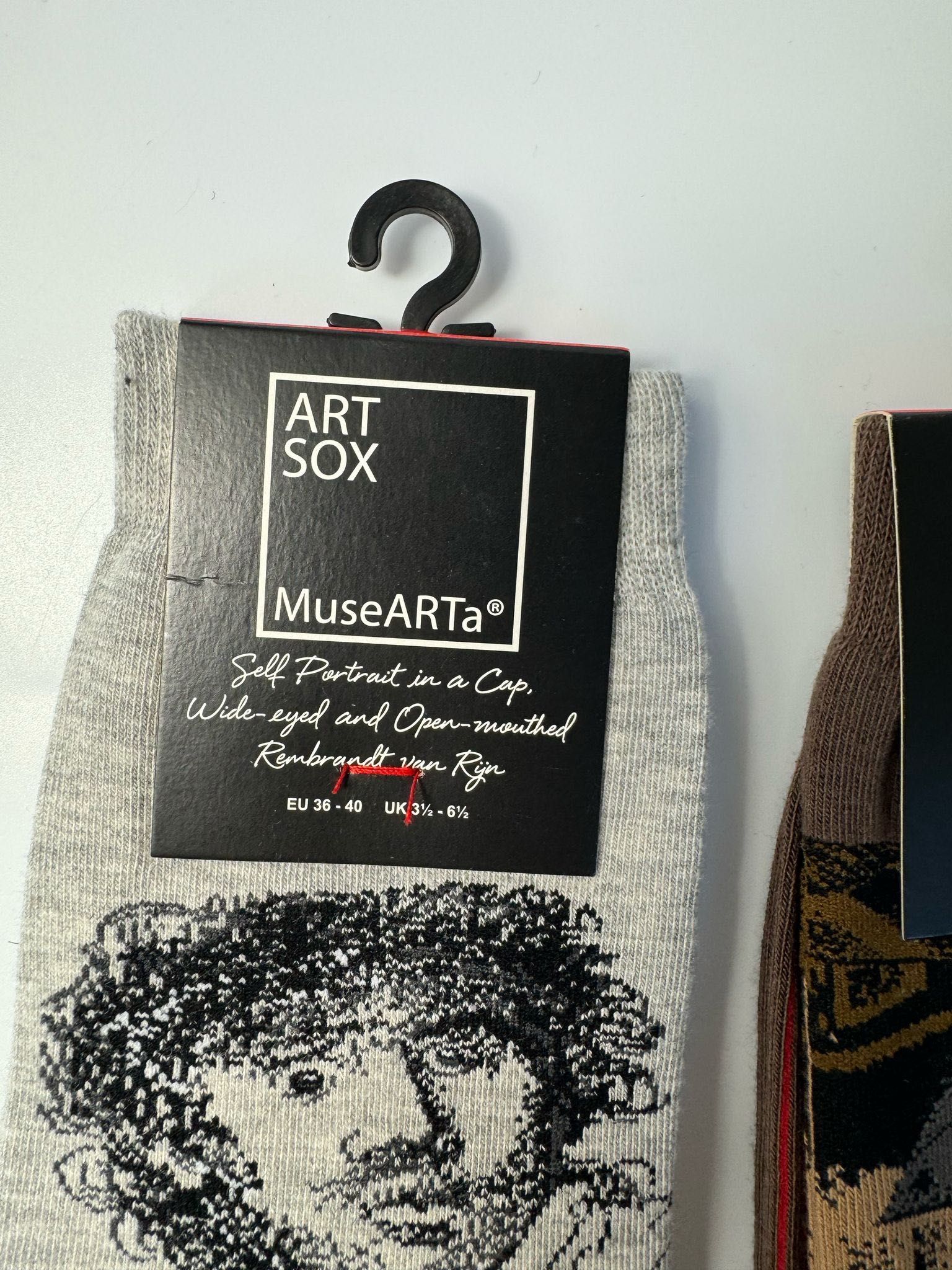 Nowe skarpetki unisex 2 pary MuseARTa szare brązowe 36-43