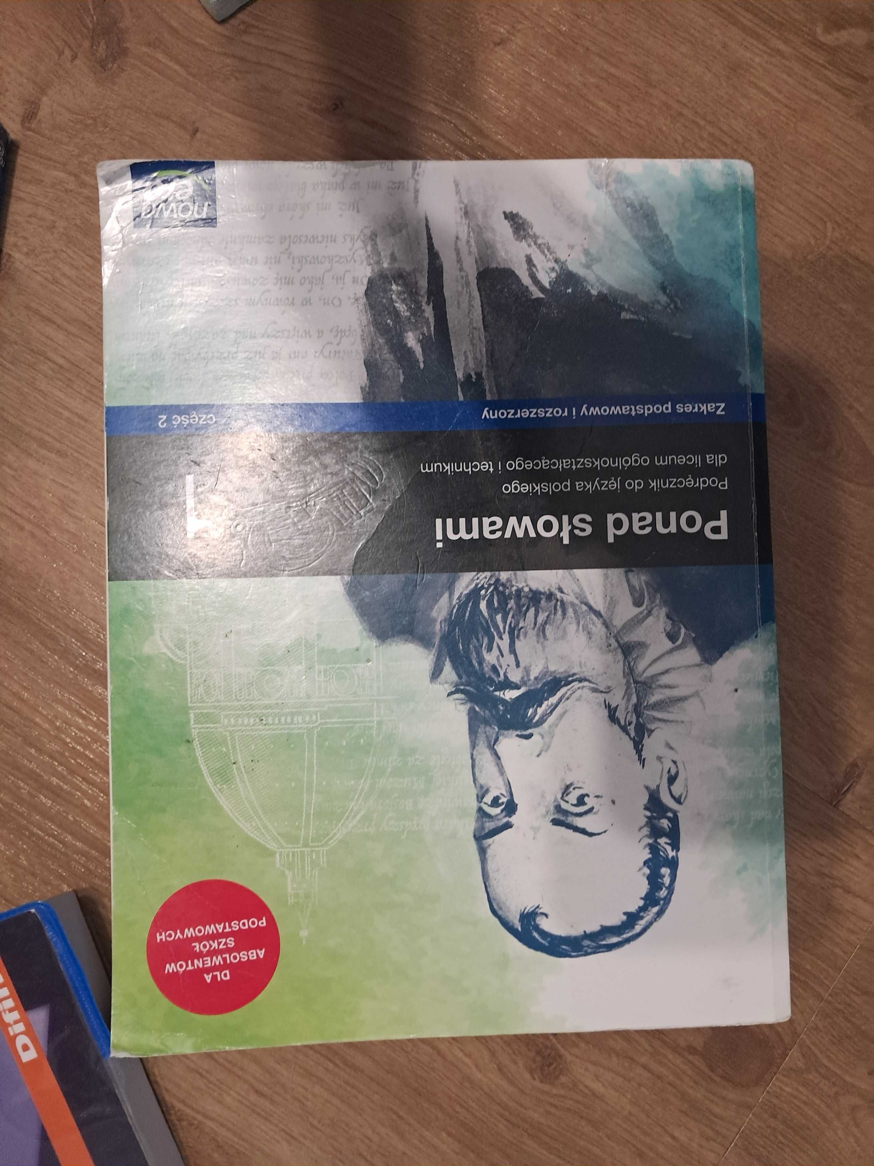 Ksiązki do ponadpodstawowej szkoły