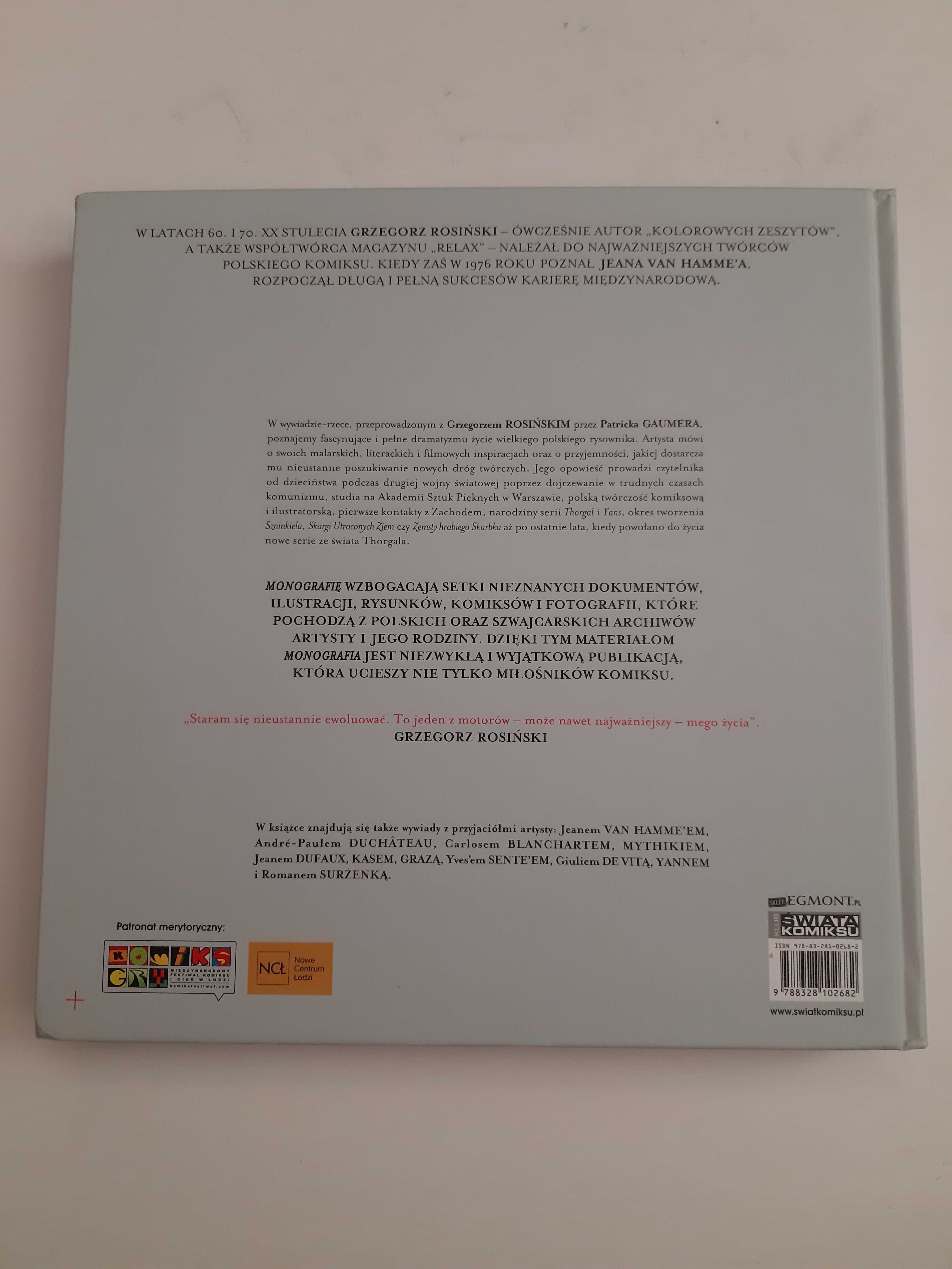 Grzegorz Rosiński. Monografia – Patrick Gaumer, Piotr Rosiński