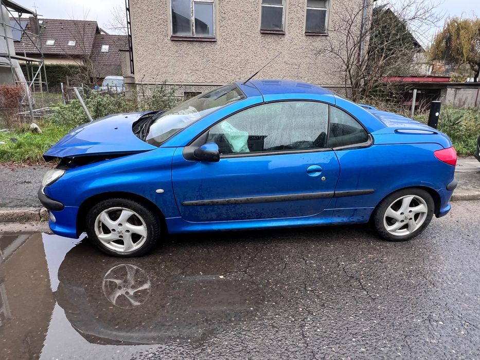 Peugeot 206cc części lub kasacja