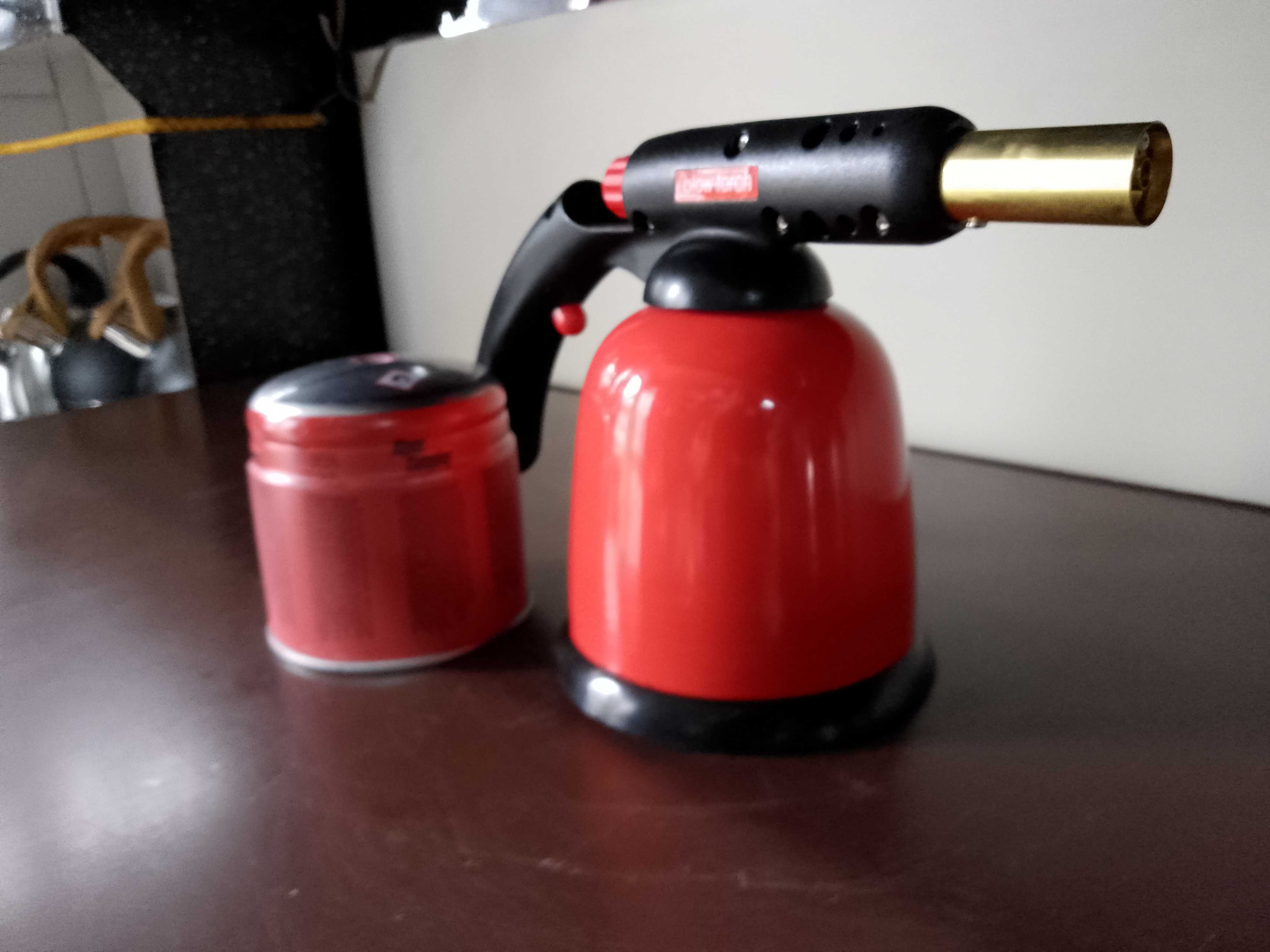 Lutlampa palnik lampa do lutowania gazowa GAZOWA + GAZ NABÓJ nowa 190g