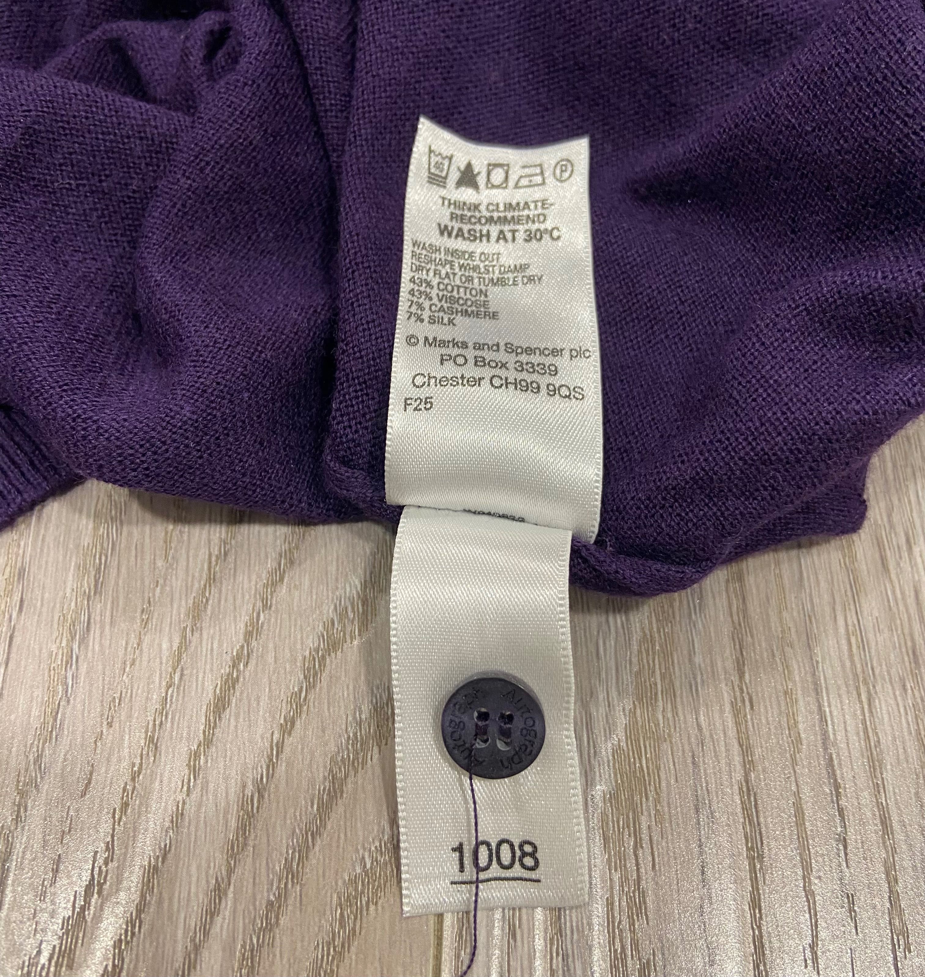 Marks & Spencer XL Хлопковый Мужской свитер кашемировый спенсер шелк