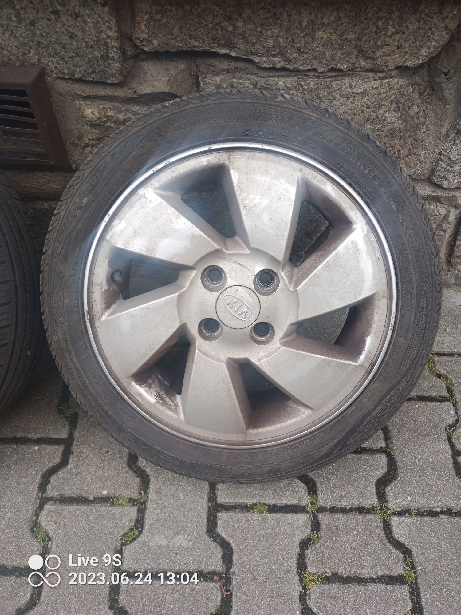 Felgi aluminiowe Kia Picanto '15'+ koło dojazdowe
