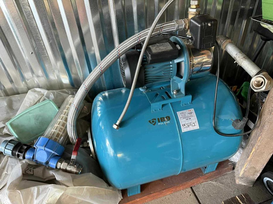 Zestaw hydroforowy IBO AJ 50/60 zbiornik 100L Hydrofor