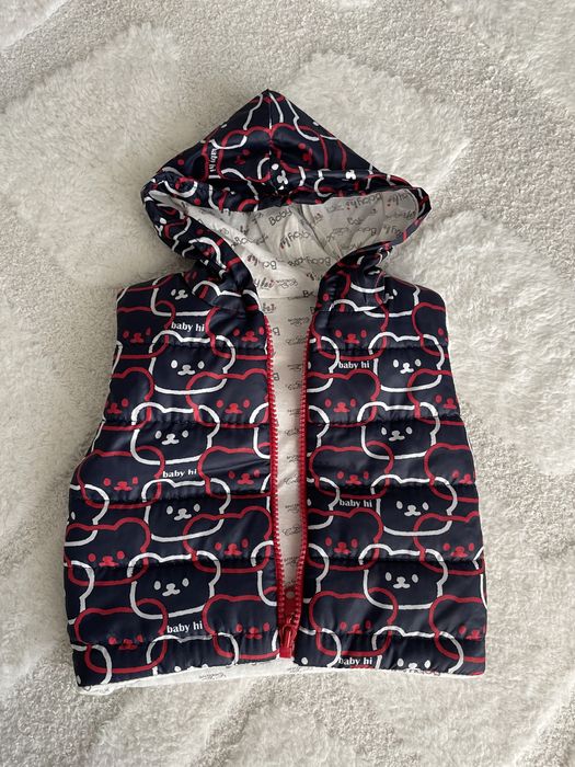 Жилетка дитяча 68 розміру, 6-9 місяців.