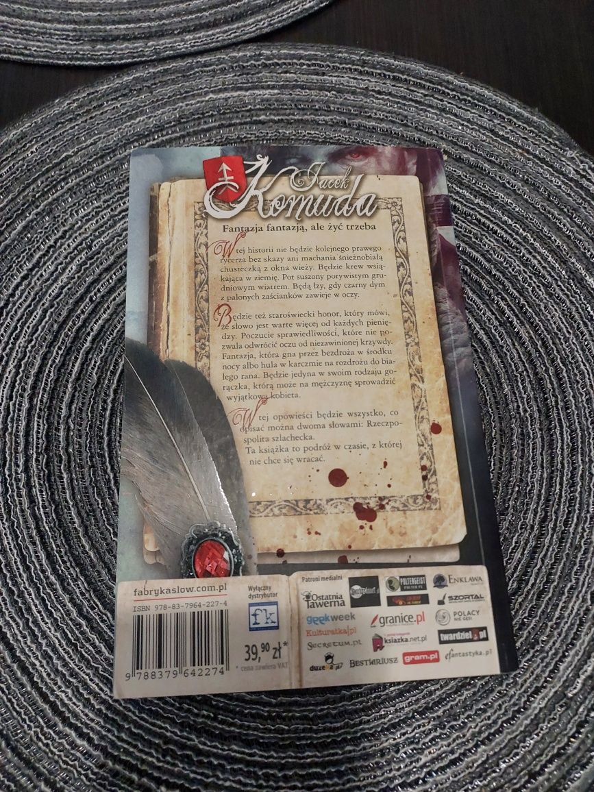Czarna szabla. Jacek Komuda