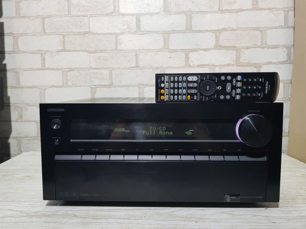 7.2AV ресивер Onkyo TX-NR809 2х180Вт HDMI 4K USB б/у з Німеччини