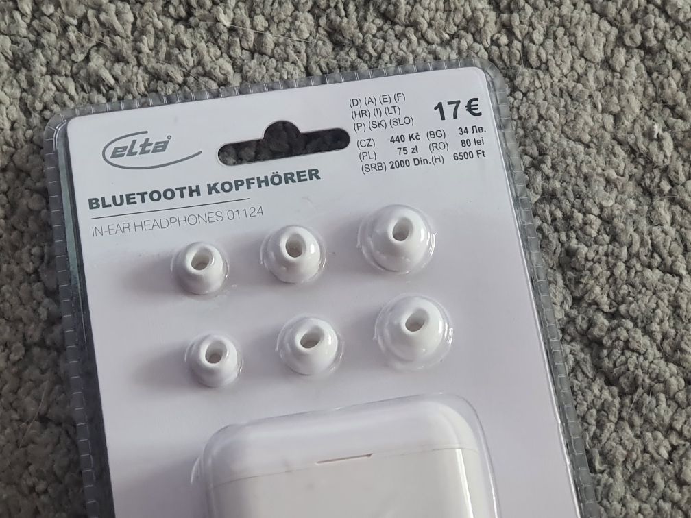 Nowe słuchawki bezprzewodowe bluetooth Elta