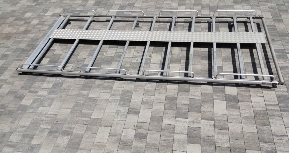 Bagażnik dachowy aluminiowy Ducato Jumper Boxer długość L3