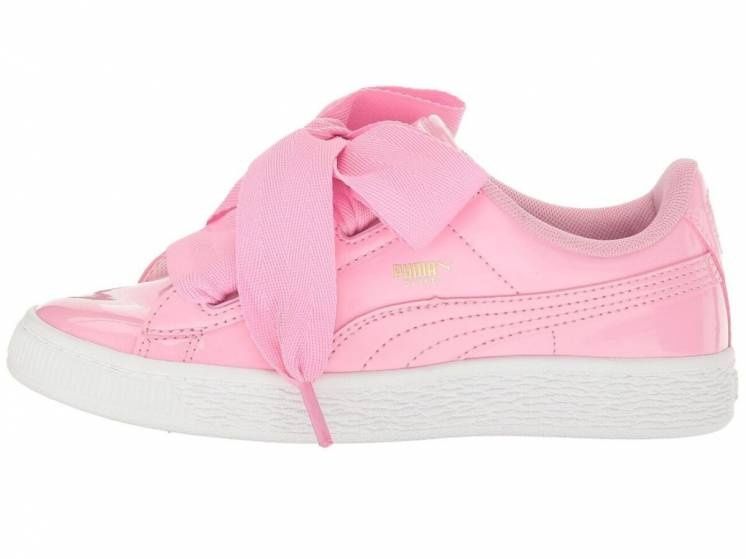 Кроссовки сникерсы Puma Basket Heart Patent Ps Pink