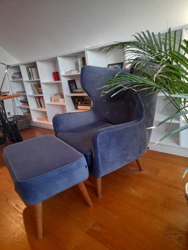 Fotel z podnóżkiem Sofa Company