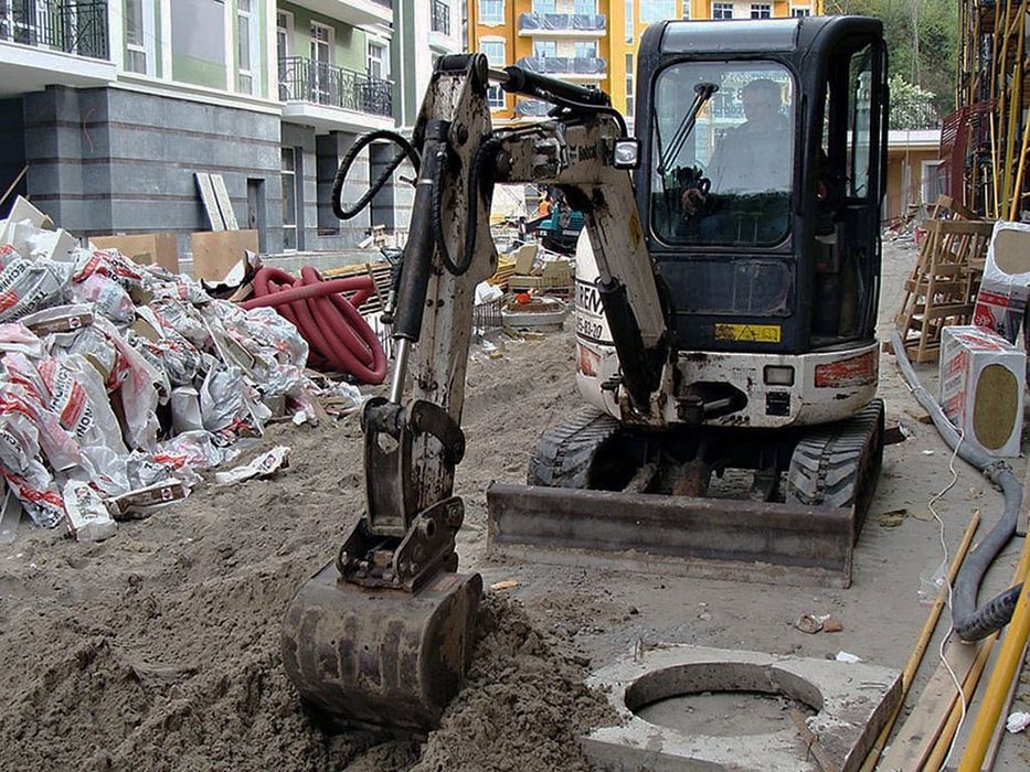 Услуги аренда экскаватора мини екскаватор гидромолот