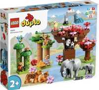 Конструктор LEGO DUPLO Дикі тварини Азії 117 деталей (10974)