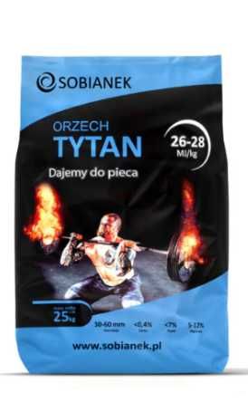 Węgiel orzech Tytan  Sobianek Dostawa HDS