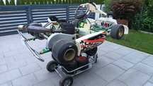 Gokart Tony Kart 115 cm3 + wózek serwisowy + 2 komplety kół + zębatki