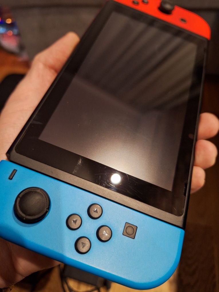Konsola Nintendo Switch z grą SpongeBob Kanciastoporty
