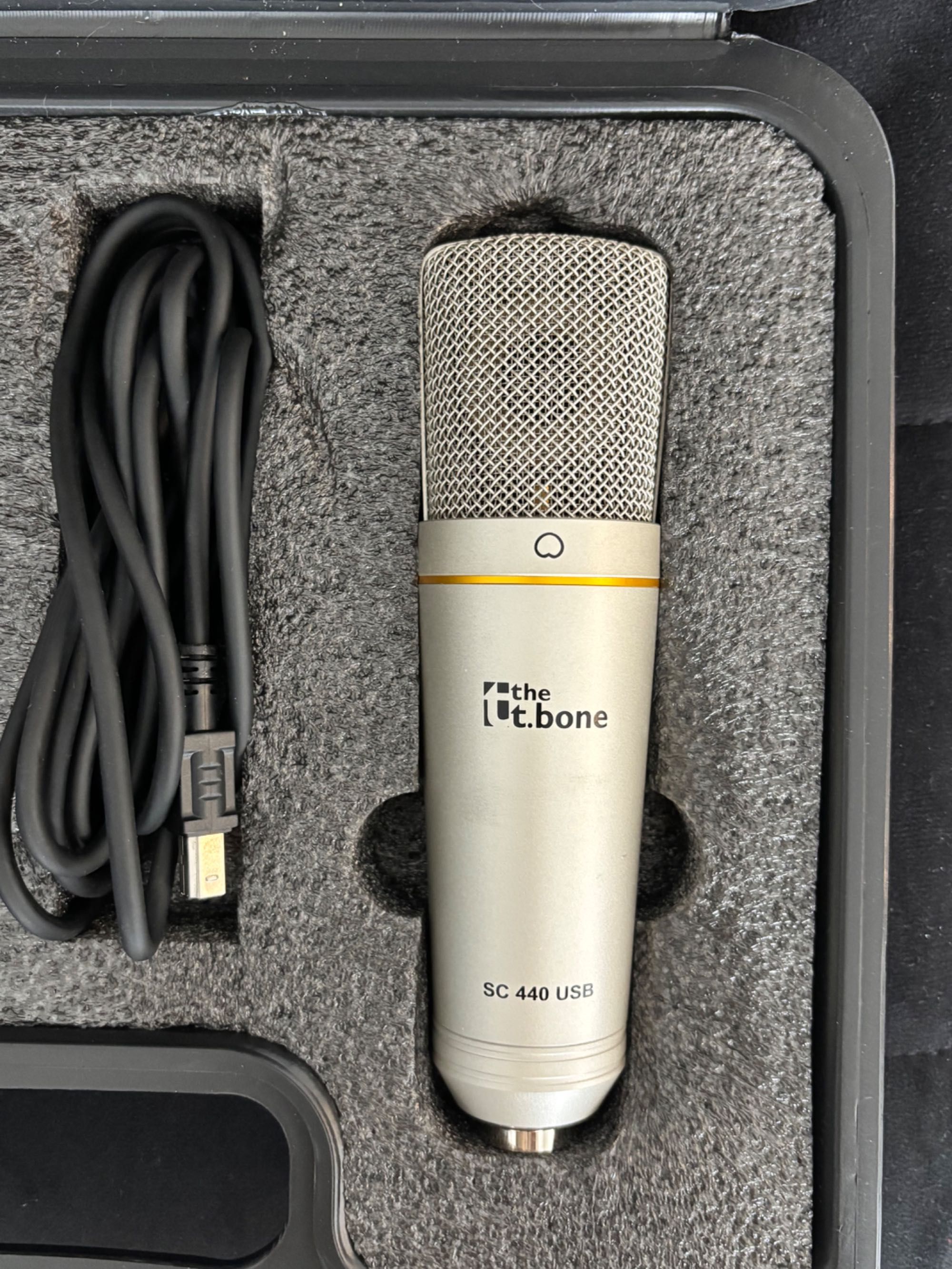 Mikrofon pojemnościowy the t.bone SC 440 USB