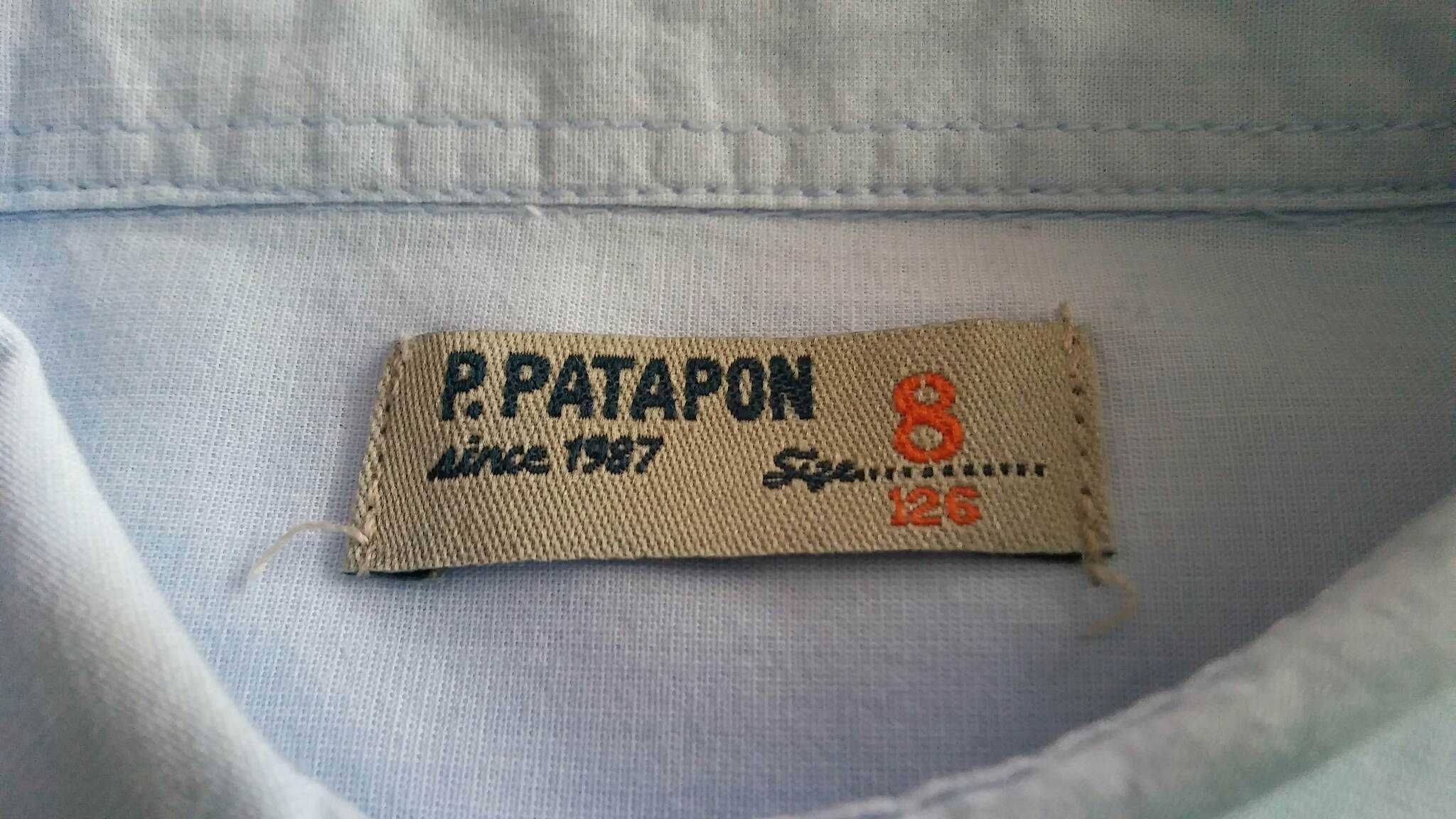 Camisa - azul claro - Petit Patapon - 8 anos
