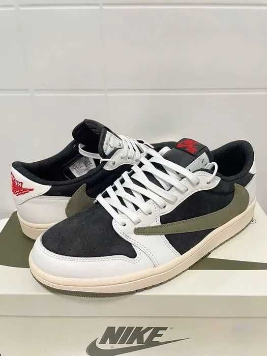 Buty Nike Retro Low OG SP / jordan 1 / Olive / Travis Scott R.40