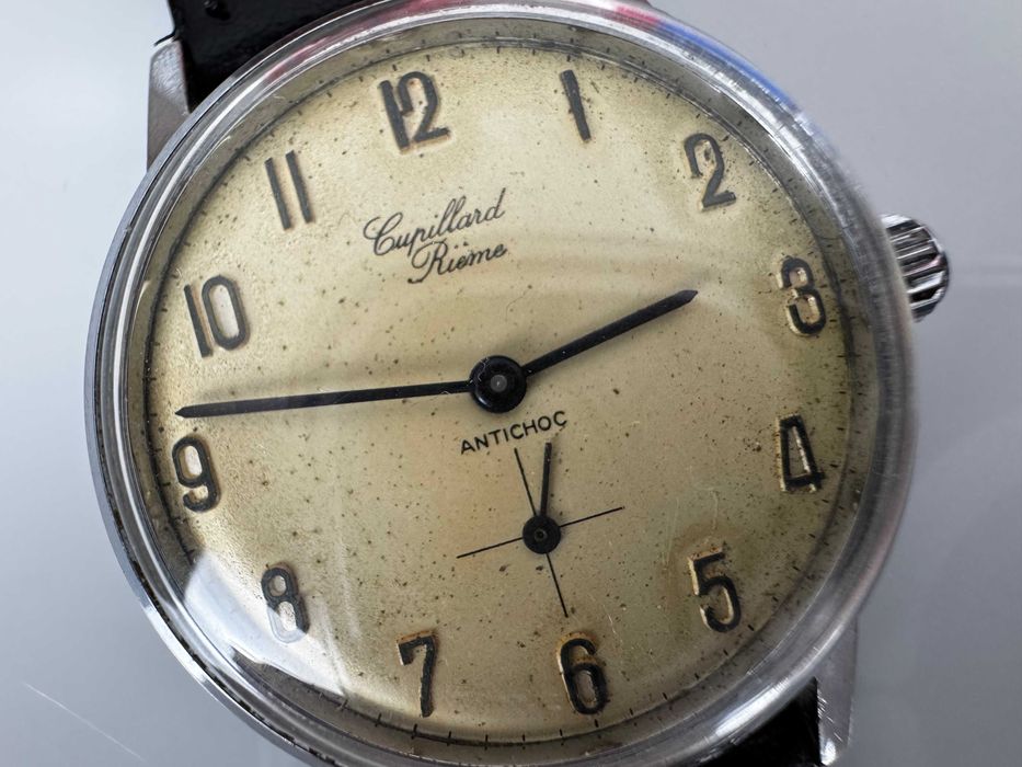 zegarek męski - Cupillard Rieme - dolna sekunda