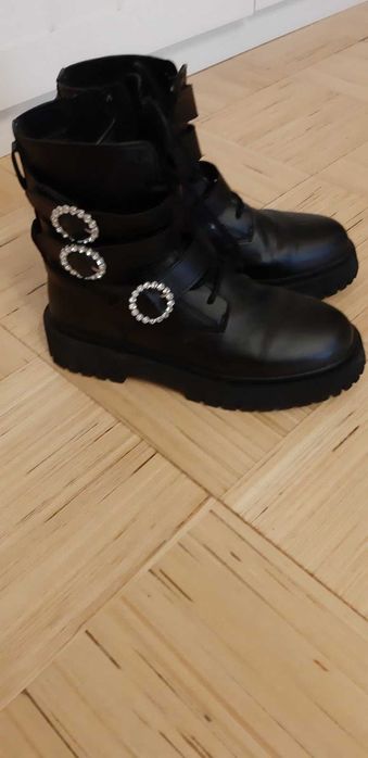 Підліткові ботиночки демі черевики для дівчинки Zara, 23 см