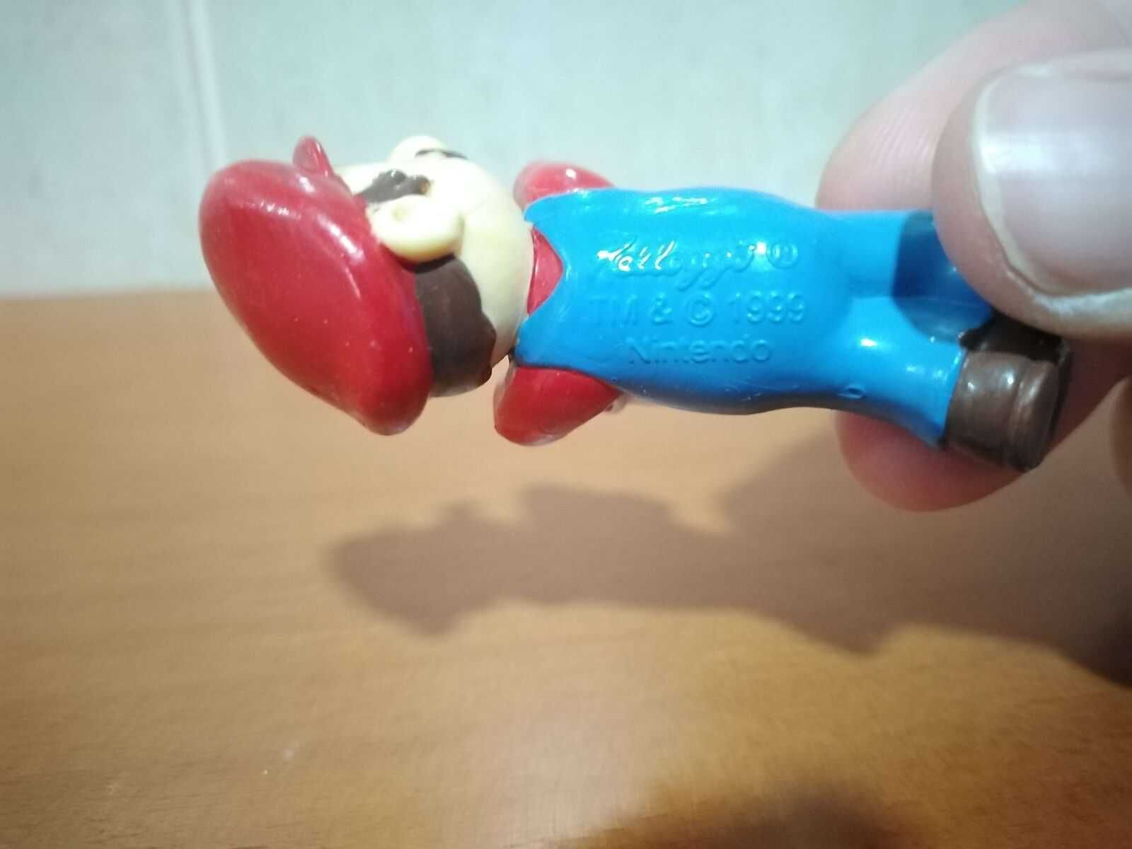 Super Mario Bros miniatura figura Kellogg's Rara Vintage 1999