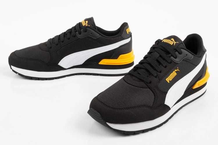 Puma ST Runner v4 Mesh buty sneakersy młodzieżowe czarne r. 35,5-39