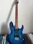 Gitara elektryczna Ibanez GRX70QA-TBB + Line 6 Spider V 20 MKII