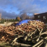 Sprzedam drewno opalowe łupane sosna topola swierk