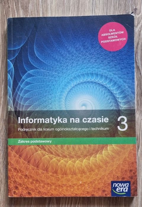 Podręcznik informatyka klasa 3 liceum/ technikum