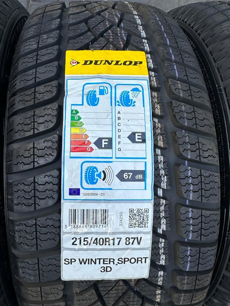 NOWE Opony Dunlop SP Winter Sport3D -215/40/17