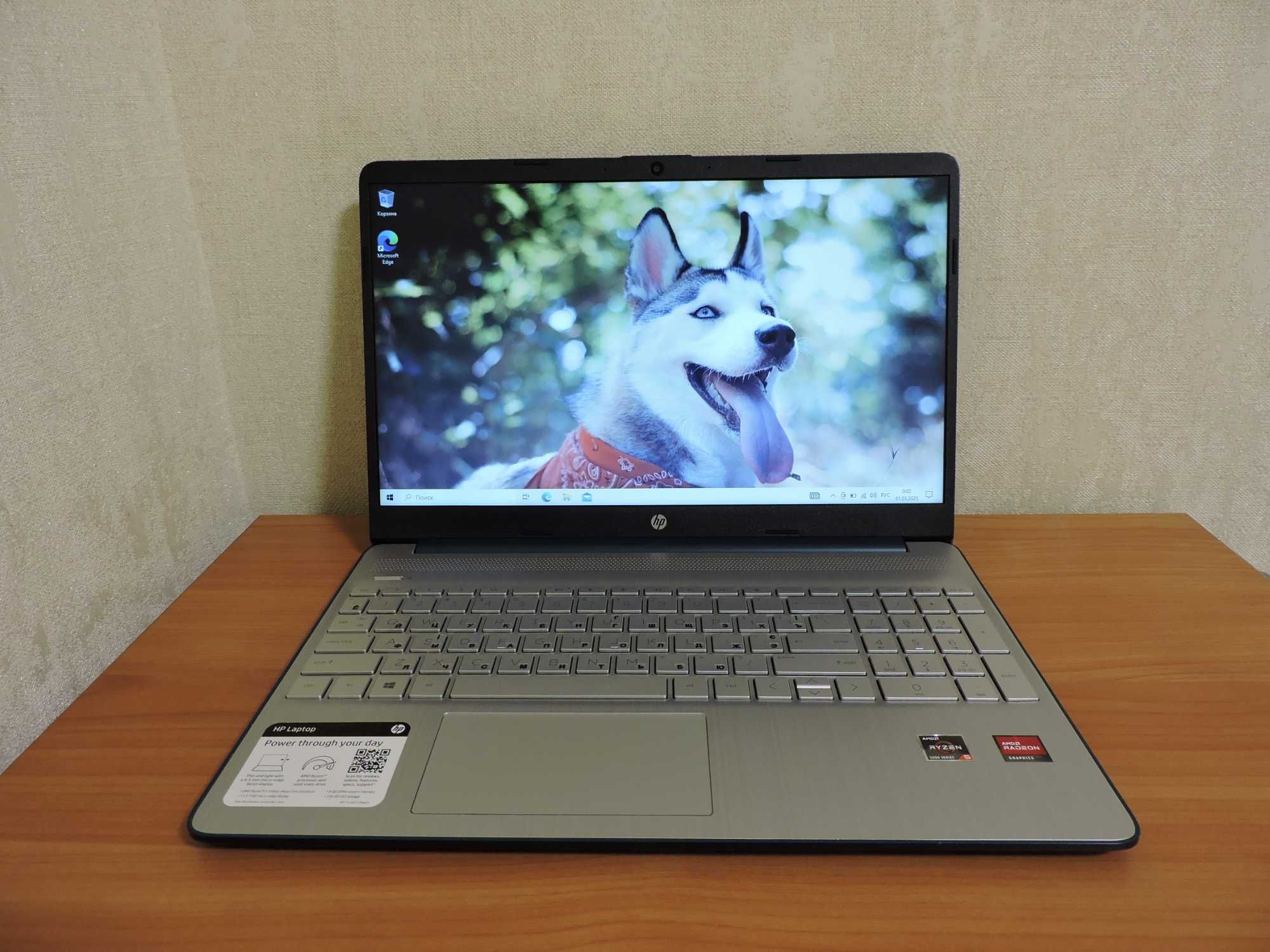 Шестиядерный Hewlett-Packard/15.6"/Ryzen 5 5500U/16/512/Vega