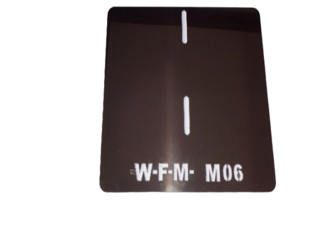 Nowa blacha rejestracji dedykowana WFM M06