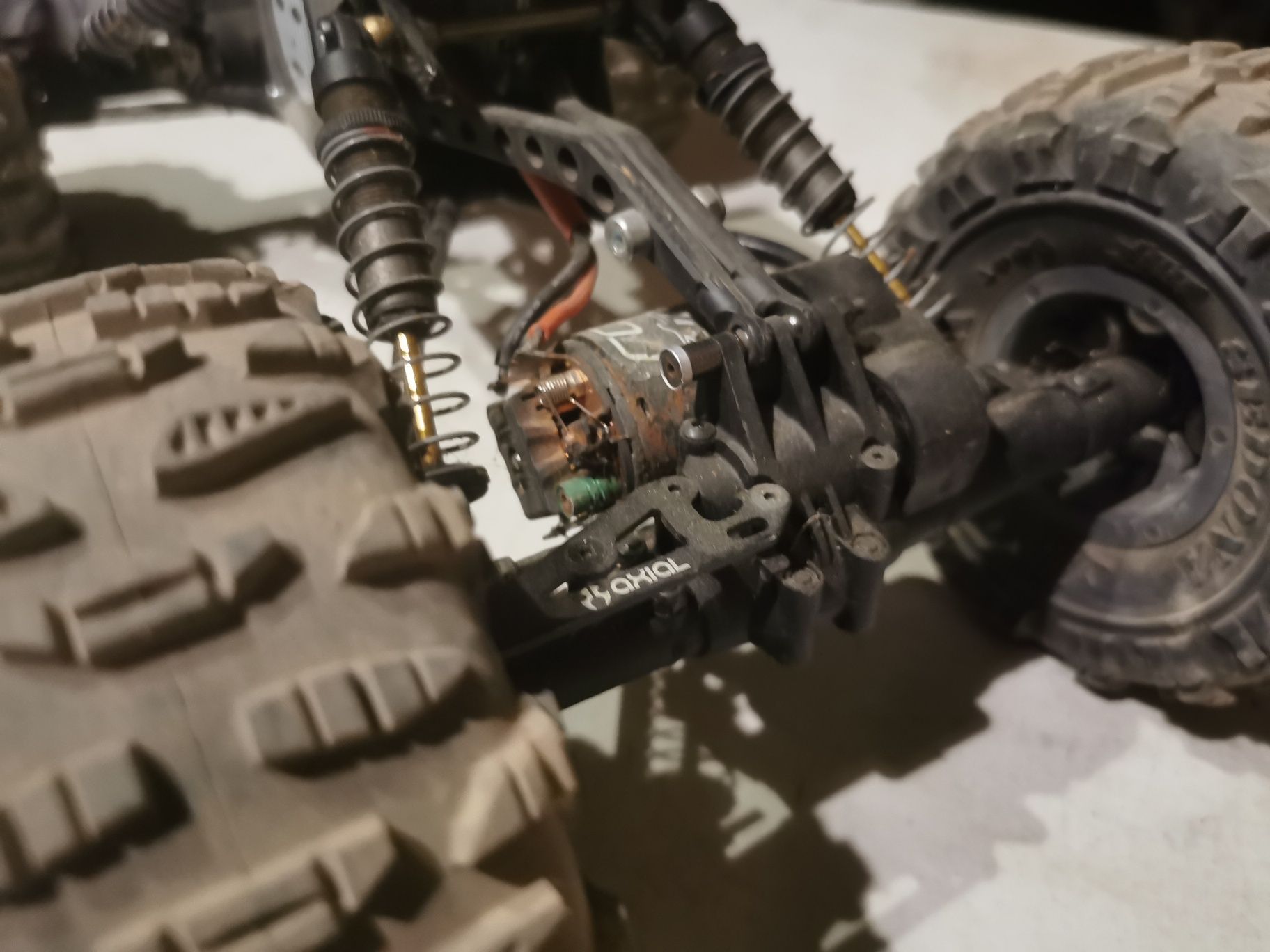 Axial xr10 Motor em cada eixo rc crawler profissional
