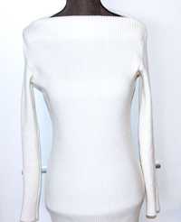 lavard biała sukienka sweter bluzka s 36