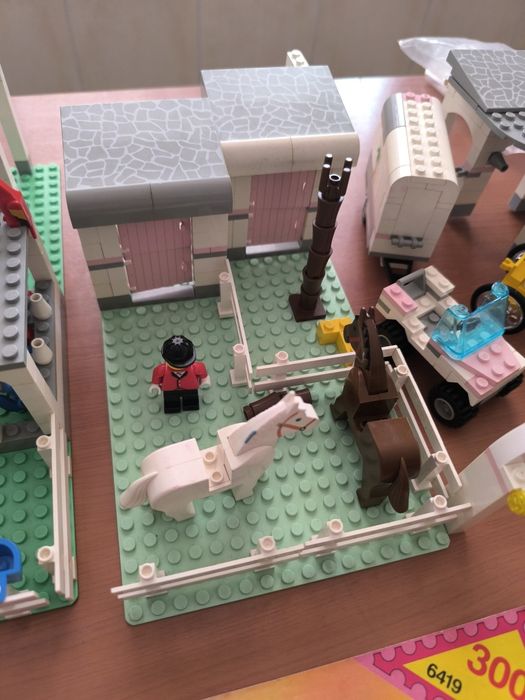 Lego Vintage 6418 Country Club, 6419 Rolling Acres Ranch + Peças