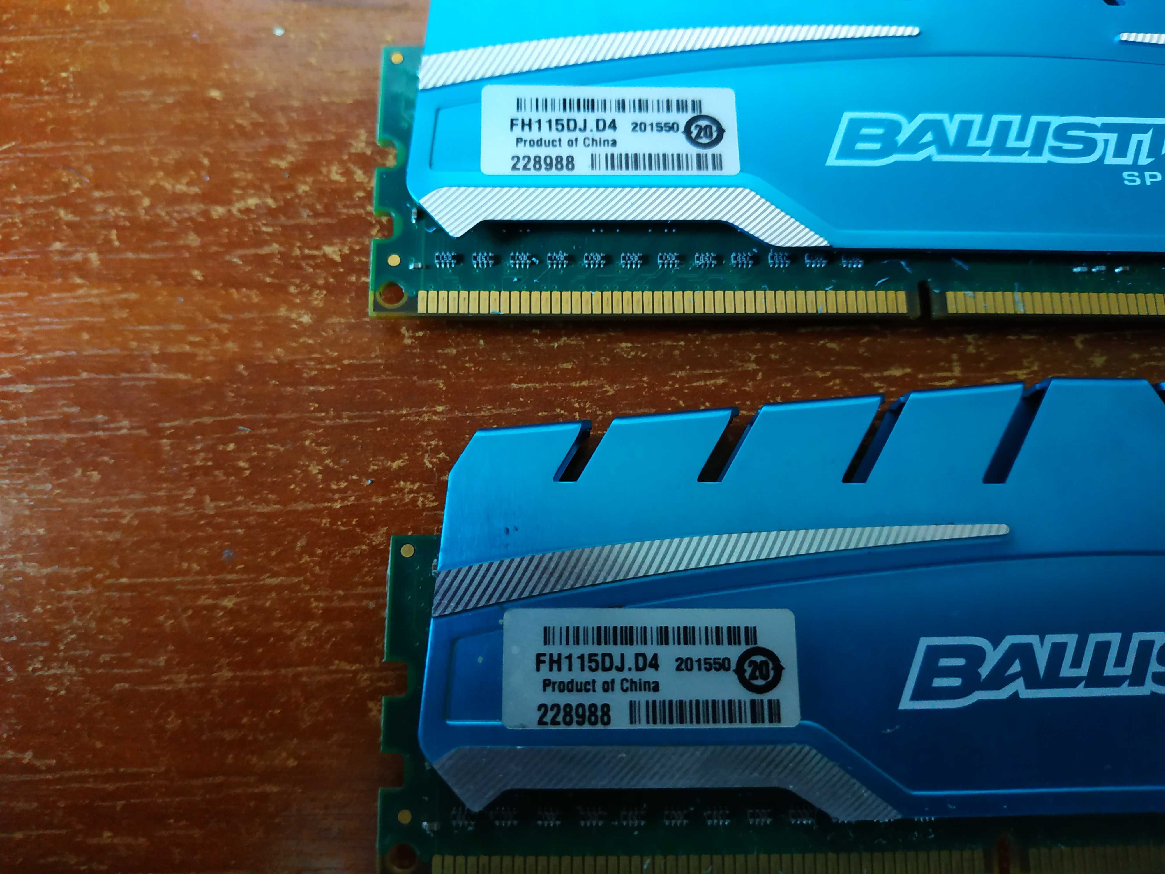 DDR3 16Gb Crucial Ballistix sport 1866 mhz