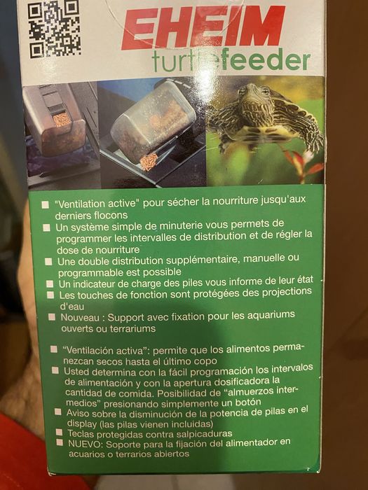 Comedor eletrico para aquarios