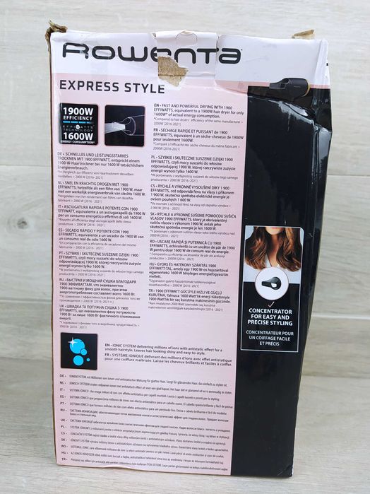 Rowenta CV1811 Express Style Suszarka do włosów OPIS