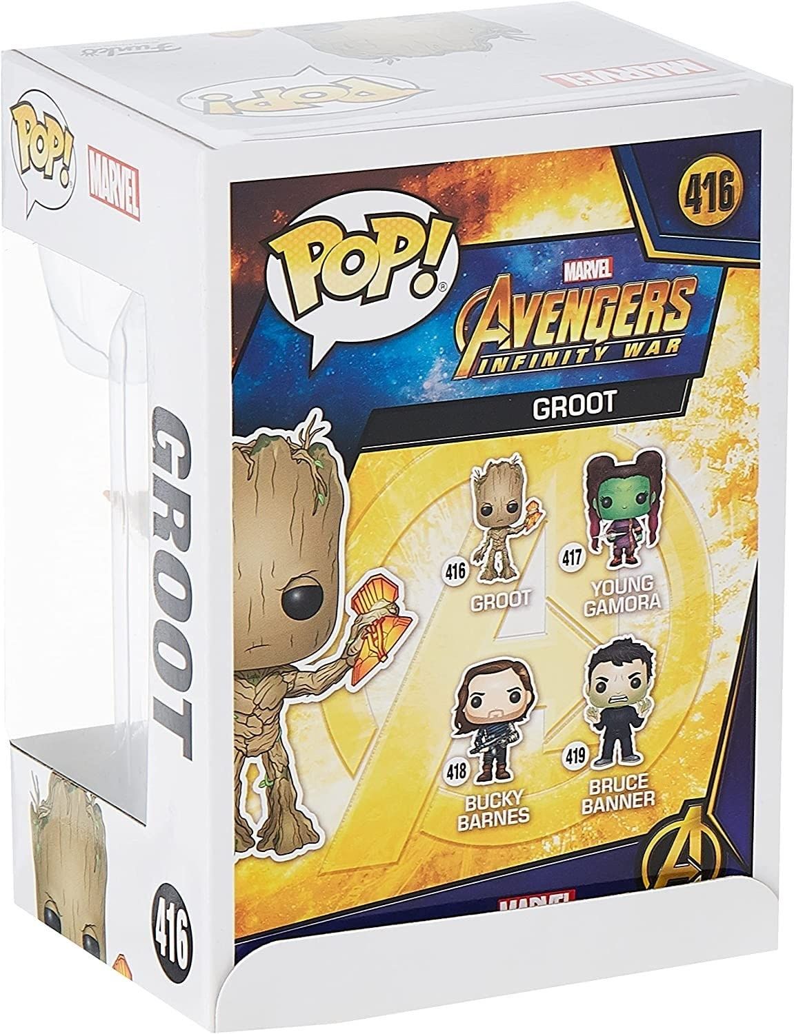 Figurka Funko POP Avengers Infinity War Groot with stormbreaker 416 (S